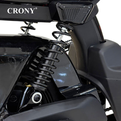 The CRONY W12 Great Wall Cannon is a practical and durable electric scooter designed for adult passenger transport. Powered by a 500W brushless motor
