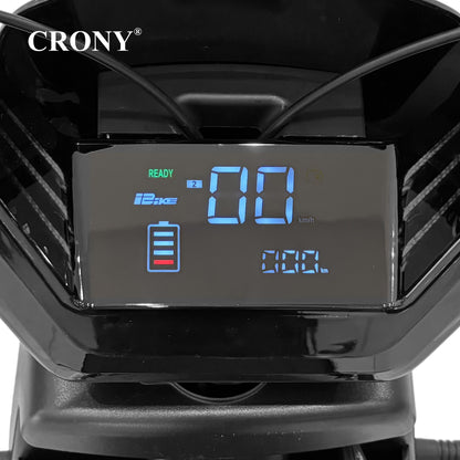 The CRONY W12 Great Wall Cannon is a practical and durable electric scooter designed for adult passenger transport. Powered by a 500W brushless motor