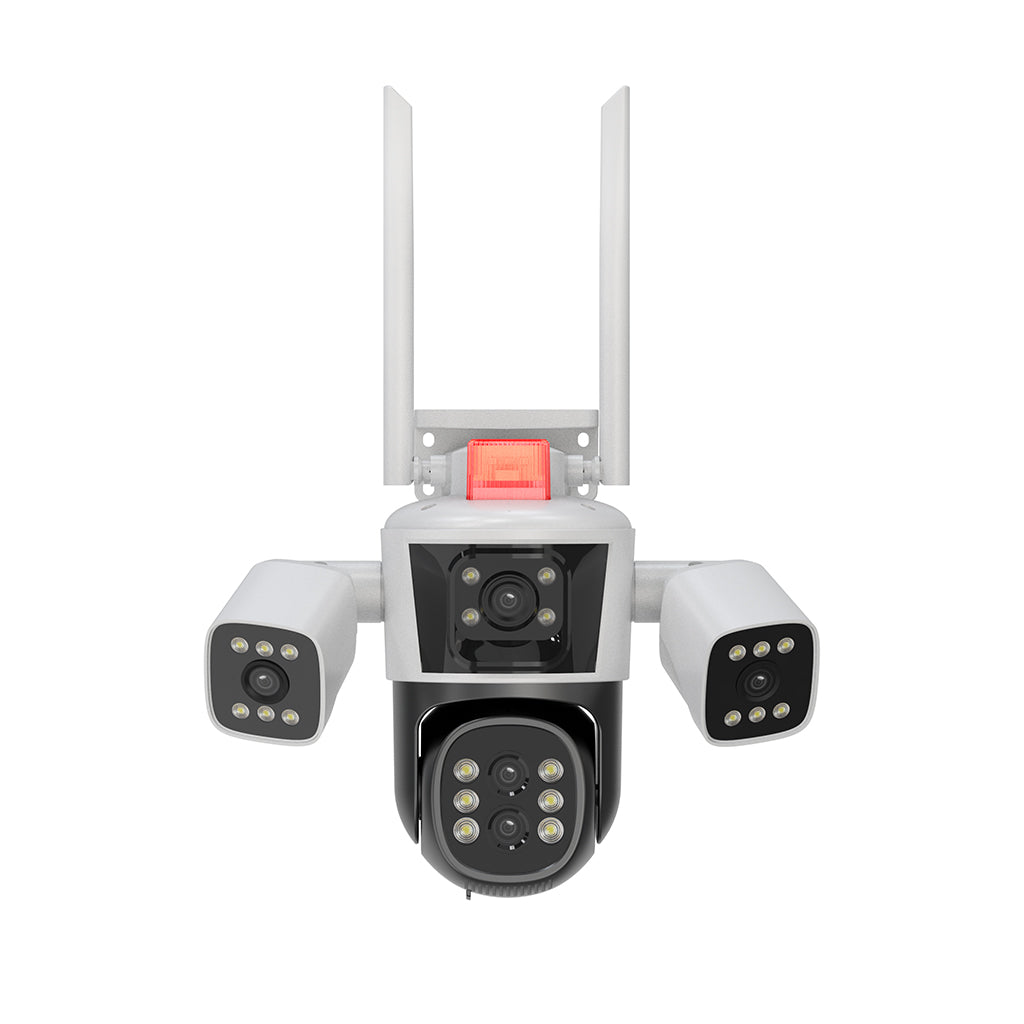 كروني WQQ849S-PW-8K-10X (تطبيق IPC360 للمنزل) كاميرا بأربع رؤوس