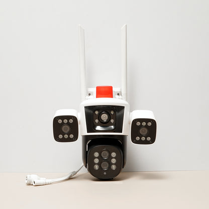 كروني WQQ849S-PW-8K-10X (تطبيق IPC360 للمنزل) كاميرا بأربع رؤوس