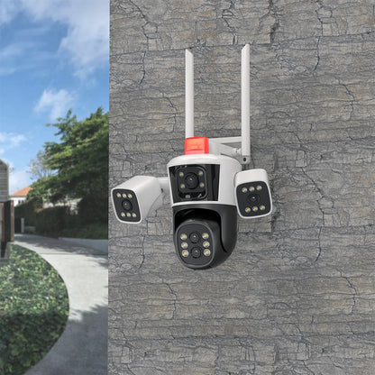 كروني WQQ849S-PW-8K-10X (تطبيق IPC360 للمنزل) كاميرا بأربع رؤوس