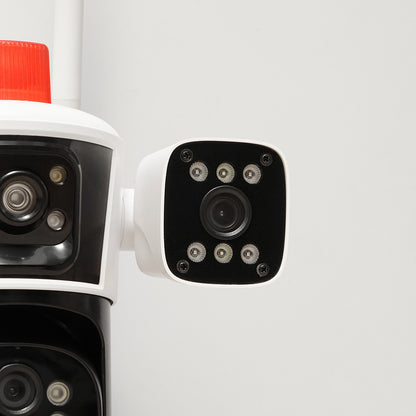 كروني WQQ849S-PW-8K-10X (تطبيق IPC360 للمنزل) كاميرا بأربع رؤوس