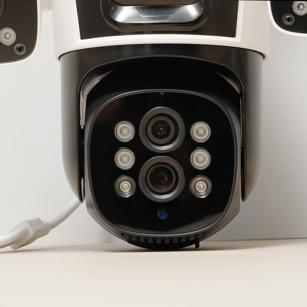 كروني WQQ849S-PW-8K-10X (تطبيق IPC360 للمنزل) كاميرا بأربع رؤوس