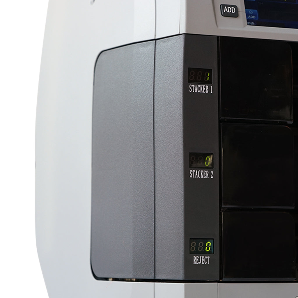 جهاز التحقق من الأوراق النقدية CRONY WR8301 2+1 متعدد العملات فرز النقود وفرز النقود الجيبية وعداد النقود