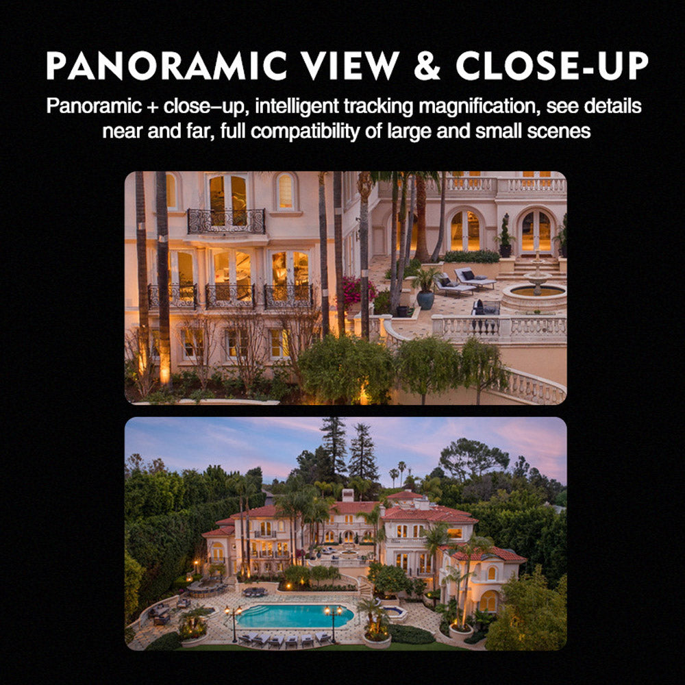 CRONY CG-Q821A واي فاي-4 ميجابكسل carecamPro APP كاميرا ربط مزدوجة بالكرة