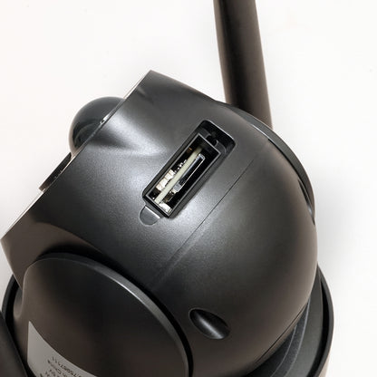 ضوء شارع شمسي CRONY XA11-WIFI-4K (تطبيق V380 PRO) كاميرا بثلاث رؤوس