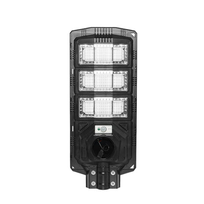 ضوء شارع شمسي CRONY XA11-WIFI-4K (تطبيق V380 PRO) كاميرا بثلاث رؤوس