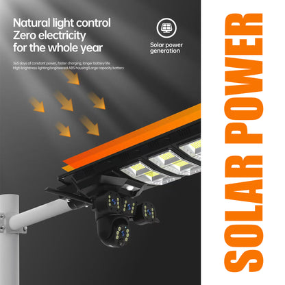 كاميرا CRONY XA12-4G-4K 4 ميجابكسل 1080 بكسل بالطاقة الشمسية مع اتصال 4G وظيفة PTZ رؤية ليلية بالأشعة تحت الحمراء صوت ثنائي الاتجاه