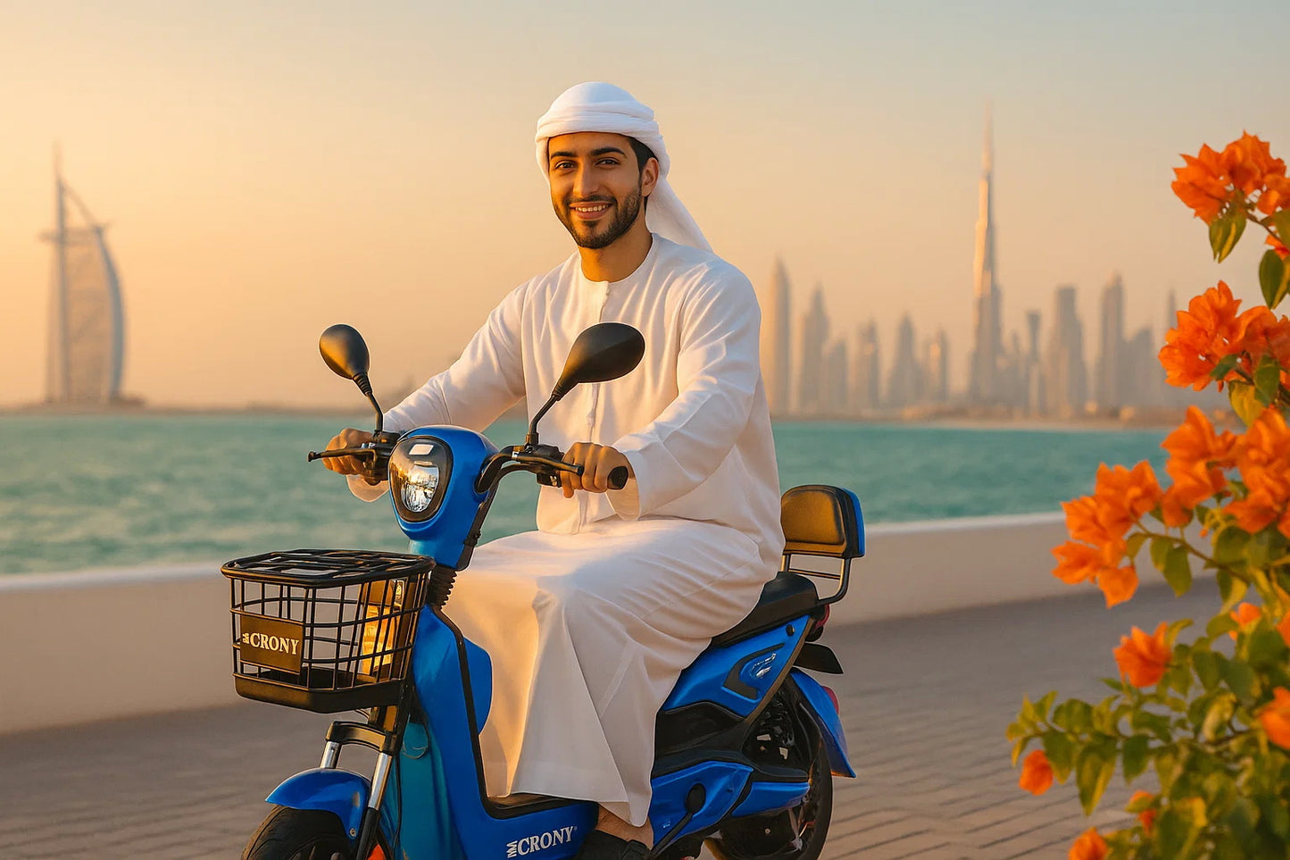 دراجة كرواني دبليو8 جولدن إيجل طويلة المدى، إطارات 14 بوصة، محرك 350 واط للكبار