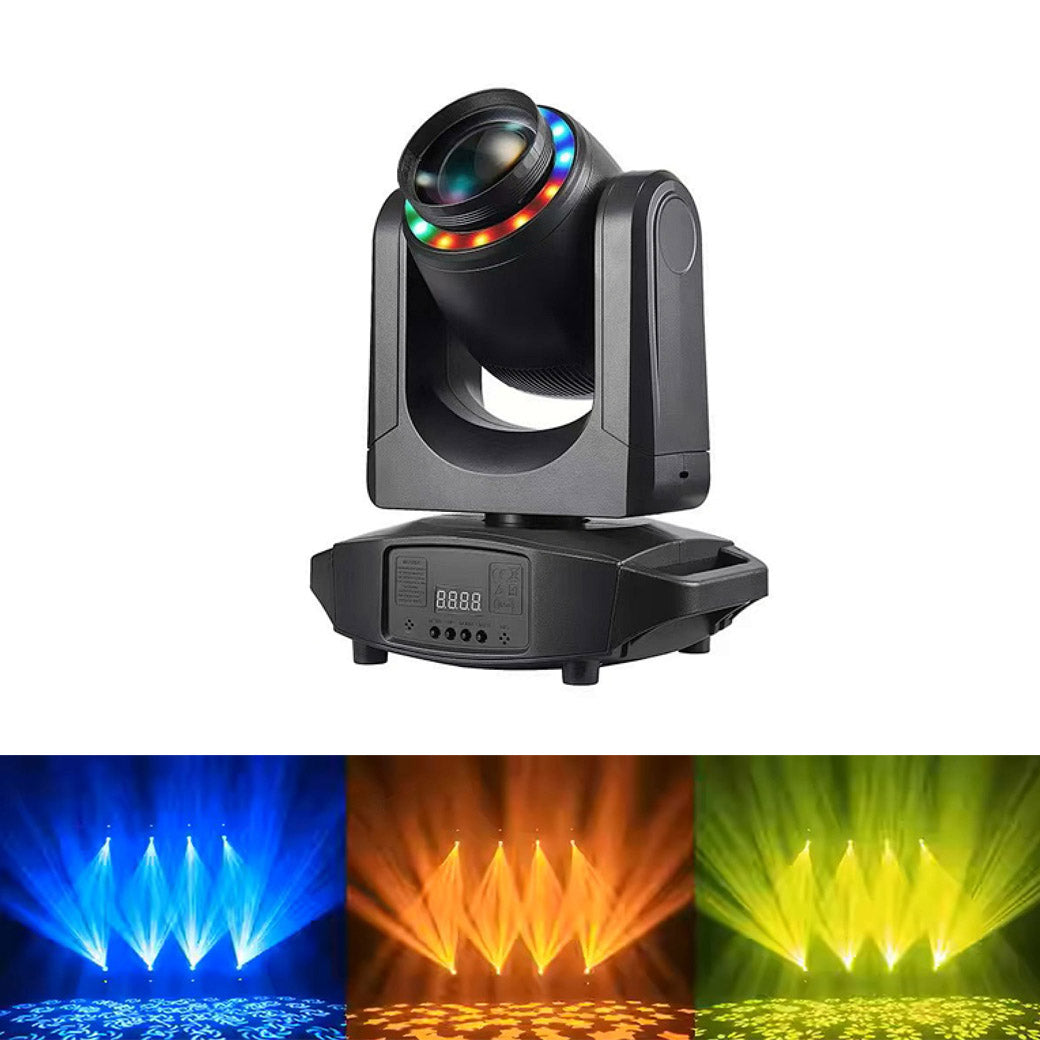 ضوء شعاع بصري LED بقوة 200 واط من CRONY مع حلقة فتحة