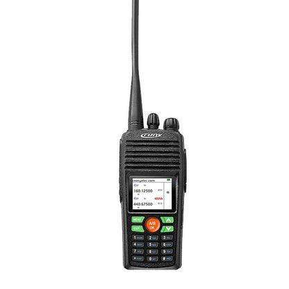 كروني 10 واط DT-8188 UHF جهاز اتصال لاسلكي احترافي بشاشة ملونة مزدوجة الجزء مدى 8-15 كم