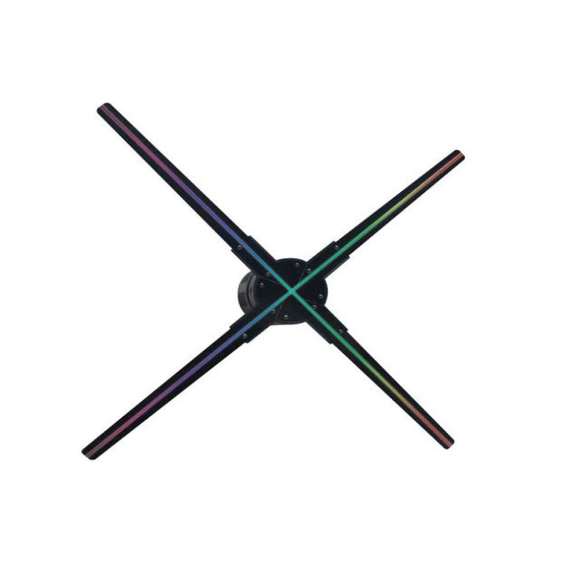 مروحة شاشة إعلانية هولوجرام ثلاثية الأبعاد CRONY بحجم 65 سم مع خياطة، تحكم عبر تطبيق WiFi، مروحة هولوجرافية ثلاثية الأبعاد، عرض LED إعلاني ثلاثي الأبعاد يمكن دمجه