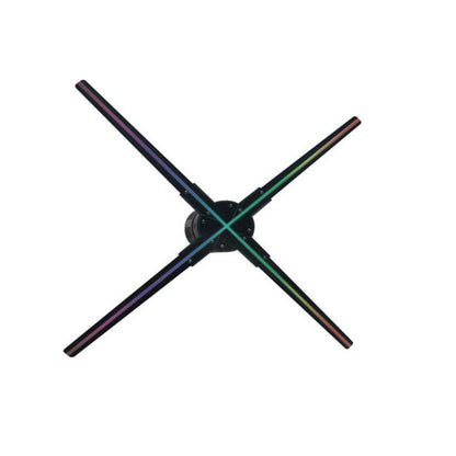 مروحة شاشة إعلانية هولوجرام ثلاثية الأبعاد CRONY بحجم 65 سم مع خياطة، تحكم عبر تطبيق WiFi، مروحة هولوجرافية ثلاثية الأبعاد، عرض LED إعلاني ثلاثي الأبعاد يمكن دمجه