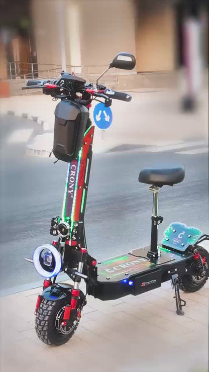 سكوتر كهربائي CRONY MK-11 شاشة LCD كبيرة سكوتر كهربائي