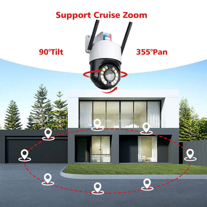 آلات كرة CRONY 4G 10X كاميرا آلات كرة واي فاي كاميرا تكبير بصري HD 1080P 5MP كاميرا مراقبة PTZ IP