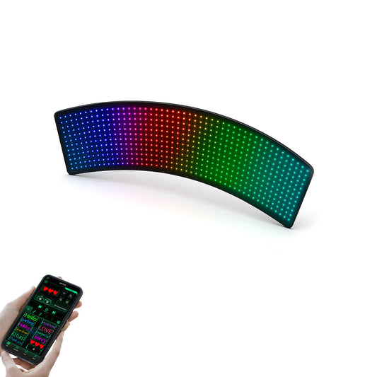 جهاز تحكم عن بعد للسيارة CRONY K18 عرض DIY شاشة عرض إعلانية LED تحكم عبر تطبيق الهاتف المحمول