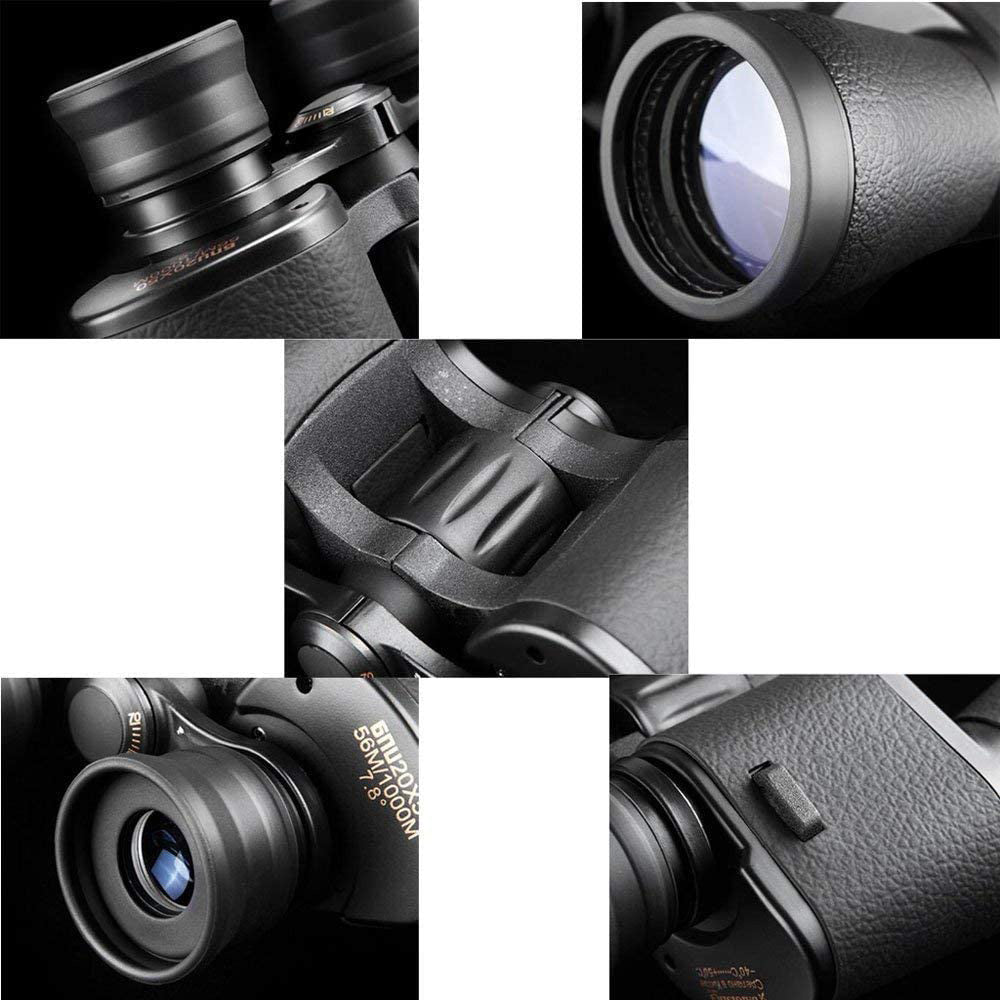 20X50 Binoculars HD Powerful campingy Binocular high Magnification Telescope Night Vision Travel - Edragonmall.com