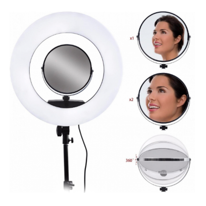 CRONY LC-16 16inch remote control mobile phone Live Fill Light with mirror