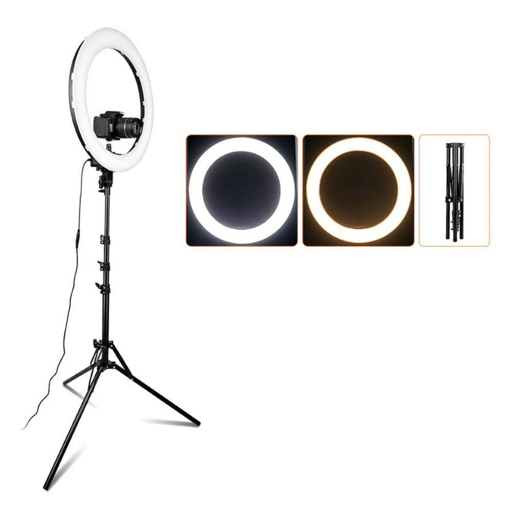 CRONY LC-16 16inch remote control mobile phone Live Fill Light with mirror
