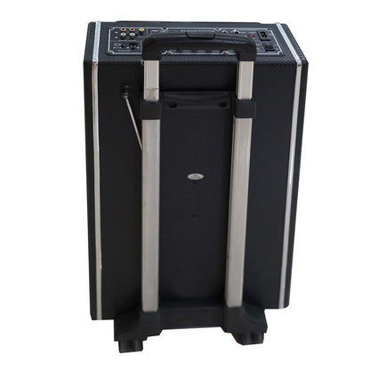 A109DPI speaker Square dance sound outdoor pull rod audio box with wireless microphone video playback - Edragonmall.com