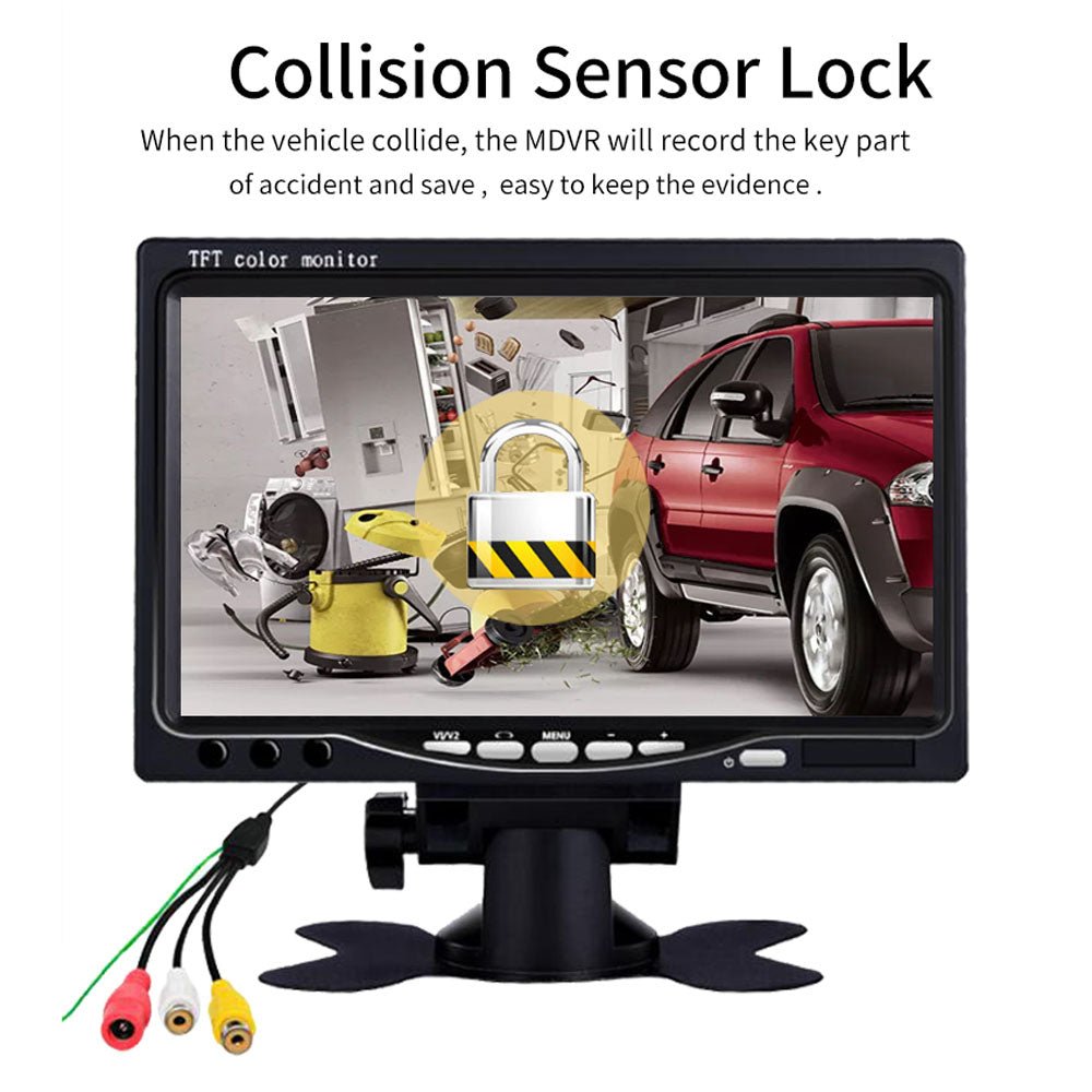 CRONY C-1004 LCD DVR KIT For Car 4 Channel H.264 2.0MP 1080P AHD Mobile Vehicle Car DVR MDVR Video Recorder Kit