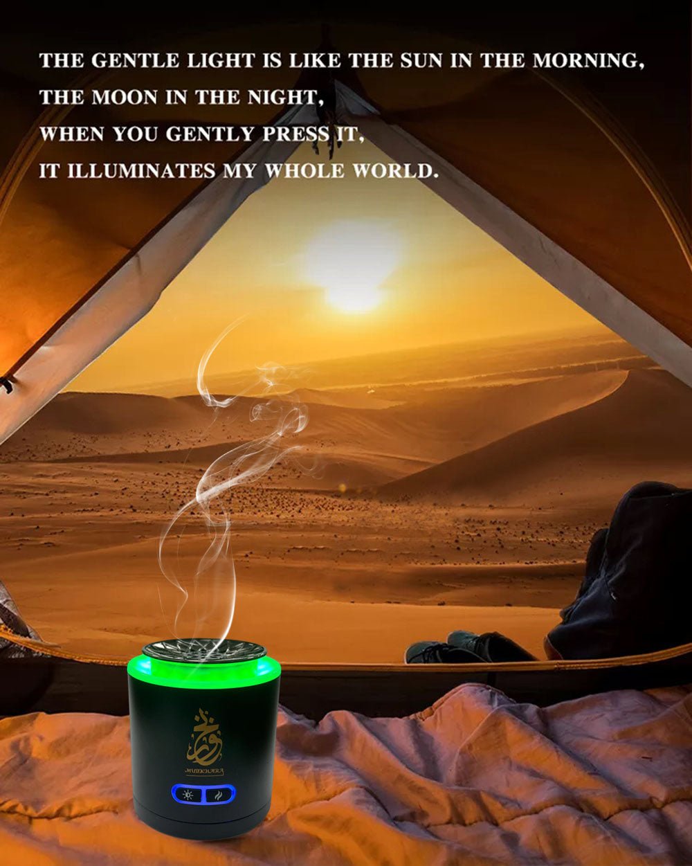 CRONY 004 Round Bukhoor electric bakhoor Luxury Incense Burner - Edragonmall.com