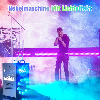 CRONY 1000W fog machine With LED 3In1 Full Color Stage Smoke Machine For Theatre Disco Dj Bar Wedding Vertical Smog Machine - Edragonmall.com