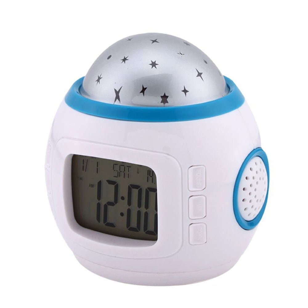 Crony 1038 Digital projector clock Multifunction Dynamic Sky Color - Edragonmall.com