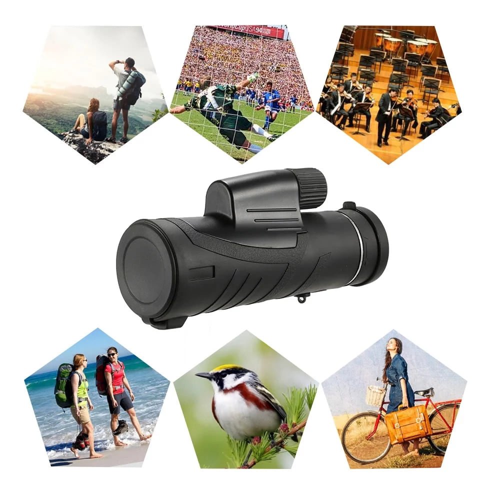 CRONY 10*42 Binocular 10X42 Prism Portable Compact Monocular Waterproof Fogproof Telescope - Edragonmall.com