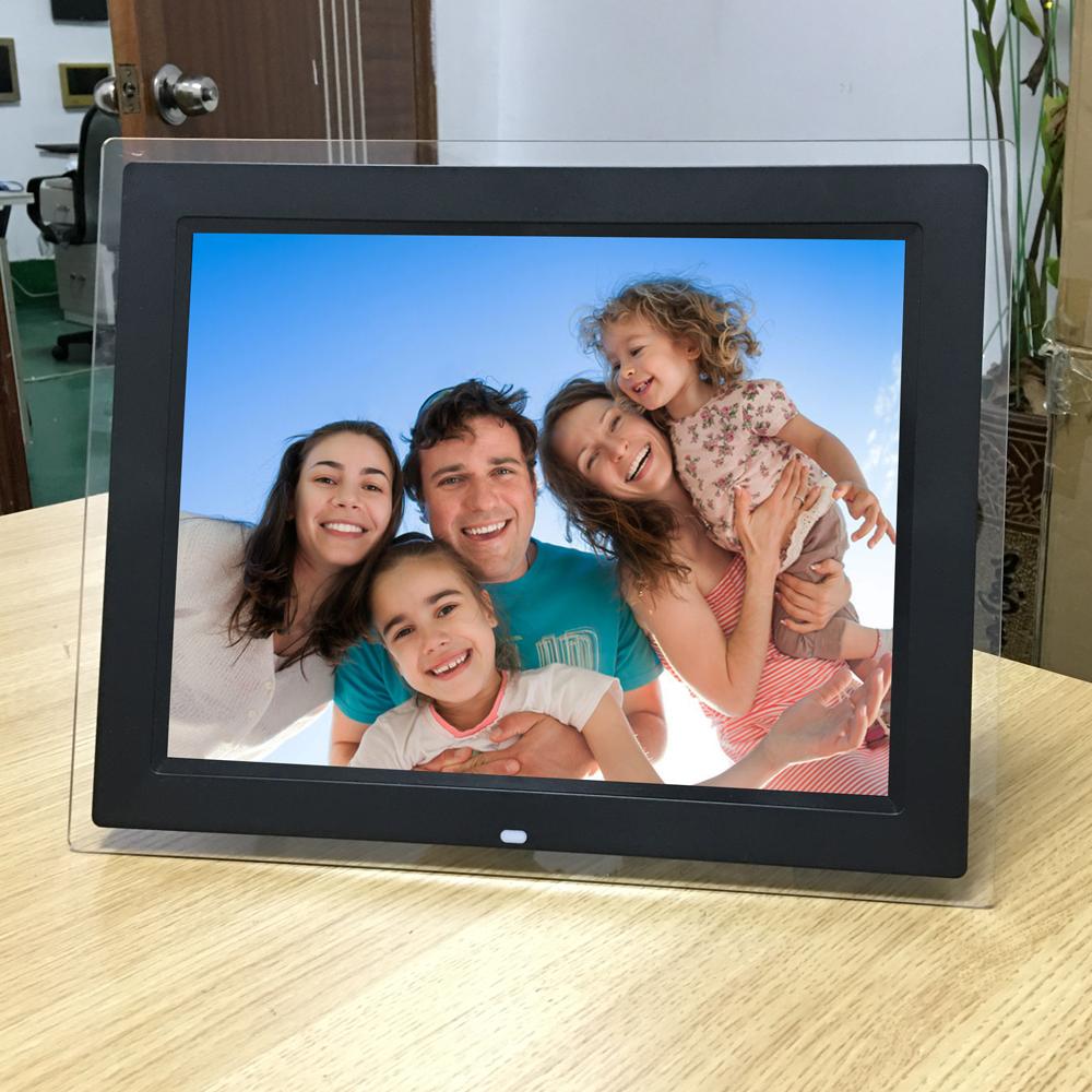 Crony 1402 Best Video Photo Frame, 15 Inch, HD Digital Picture Frame Supports Music, Video & Film -Black - Edragonmall.com