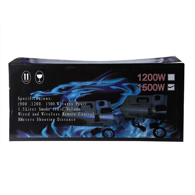 CRONY 1500W fog machine Wedding Fog Machine, 1500 Watt Wired/Wireless Remotes, Dry Ice Smoke Machine for DJ, Halloween - Edragonmall.com