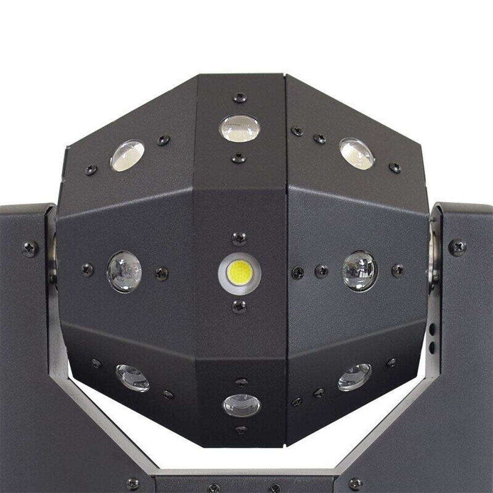 CRONY 16PCS*3W LED Moving Head Light with laser and Flash lamp Professional DJ Rotating Disco Ball Lights LED Beam Laser Strobe Moving Head - Edragonmall.com