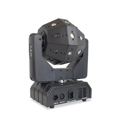 CRONY 16PCS*3W LED Moving Head Light with laser and Flash lamp Professional DJ Rotating Disco Ball Lights LED Beam Laser Strobe Moving Head - Edragonmall.com