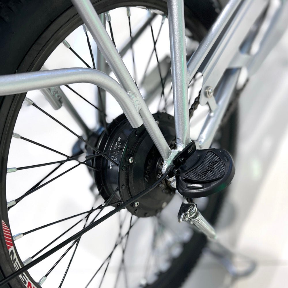 CRONY 22 Inch Ilan Princess Electric Car 350w 48v mid drive city electric bike removable lithium battery bicycle - Edragonmall.com