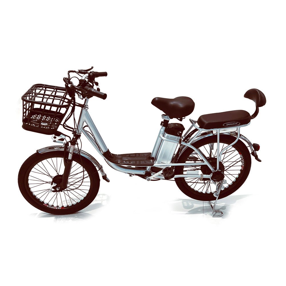 CRONY 22 Inch Ilan Princess Electric Car 350w 48v mid drive city electric bike removable lithium battery bicycle - Edragonmall.com