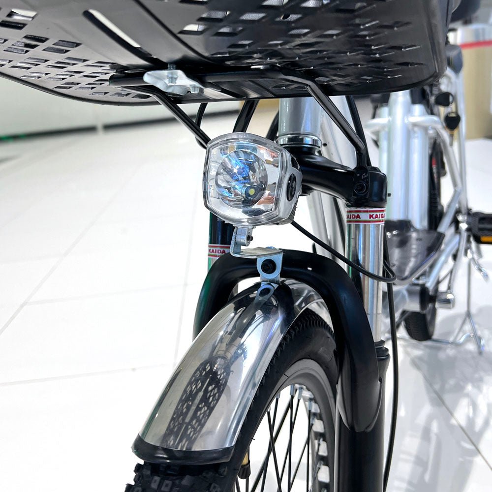 CRONY 22 Inch Ilan Princess Electric Car 350w 48v mid drive city electric bike removable lithium battery bicycle - Edragonmall.com