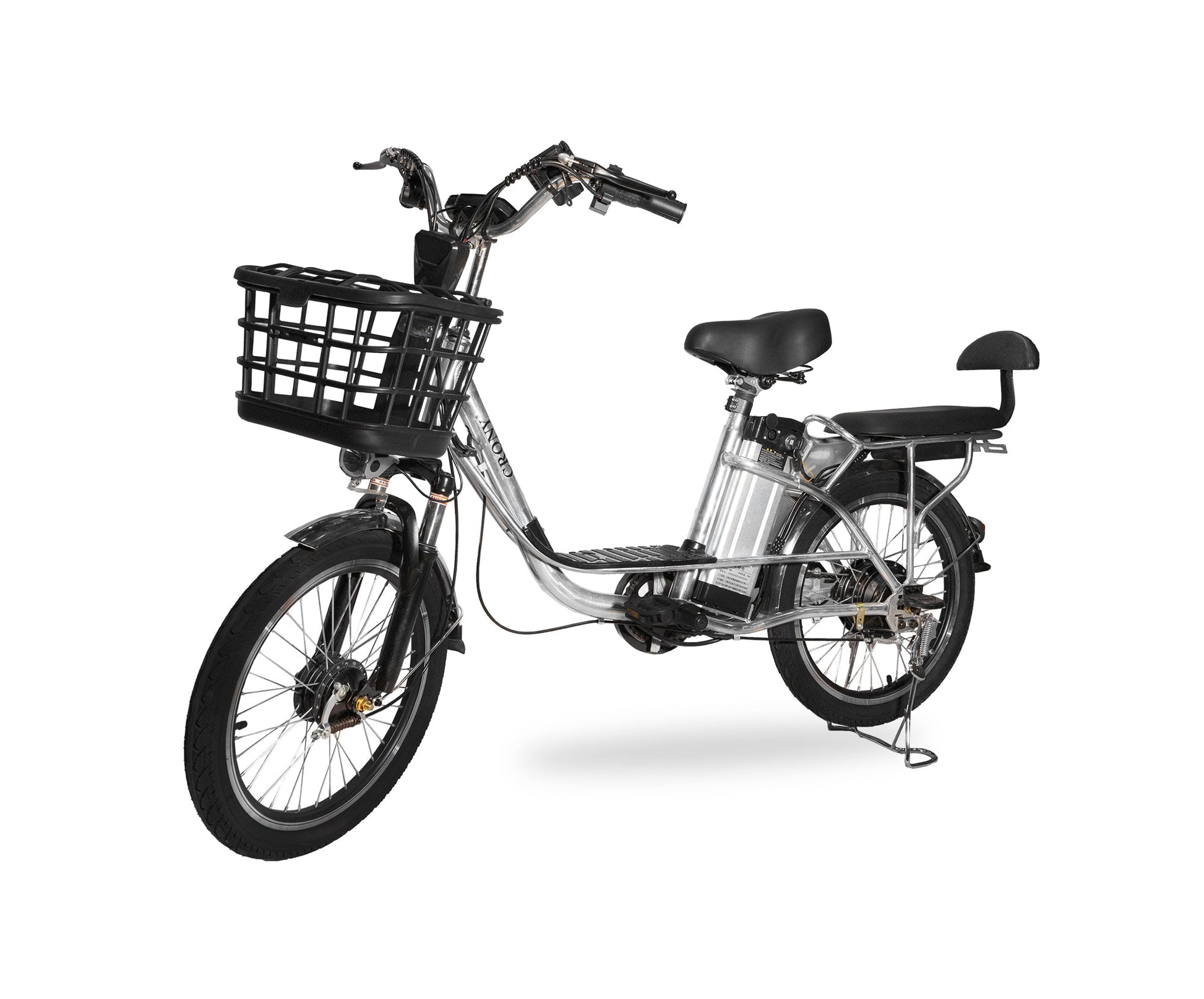 CRONY 22 Inch Ilan Princess Electric Car 350w 48v mid drive city electric bike removable lithium battery bicycle - Edragonmall.com