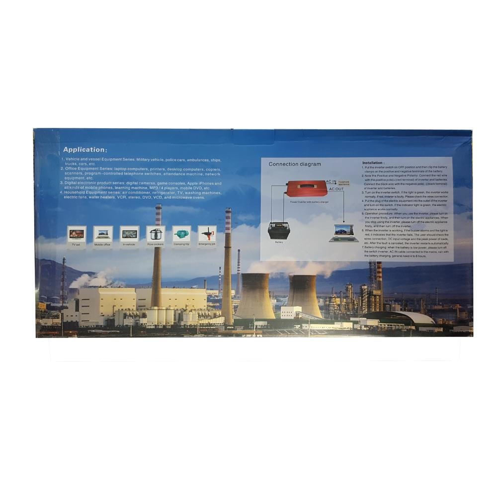 Crony 3000W Car Power Inverter DC12V to AC 220V Inverter Modified Sine Wave USB Adapter Charger Converter - Edragonmall.com