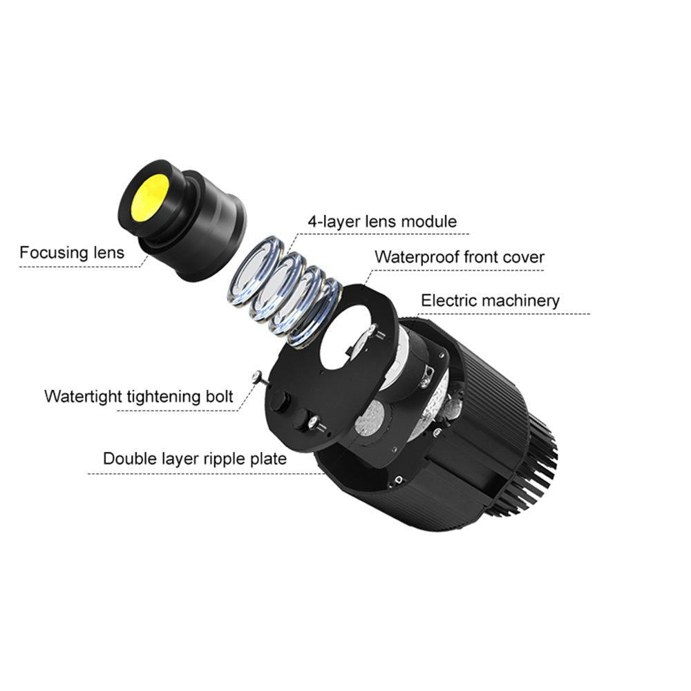 CRONY 40W Water wave lamp Outdoor 40W LED Waterproof Water Wave Effect Spot Light - Edragonmall.com