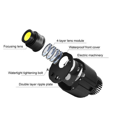 CRONY 40W Water wave lamp Outdoor 40W LED Waterproof Water Wave Effect Spot Light - Edragonmall.com