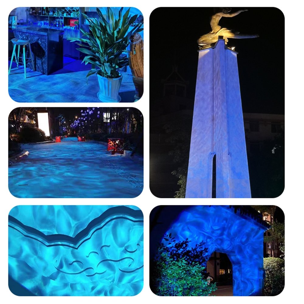 CRONY 40W Water wave lamp Outdoor 40W LED Waterproof Water Wave Effect Spot Light - Edragonmall.com