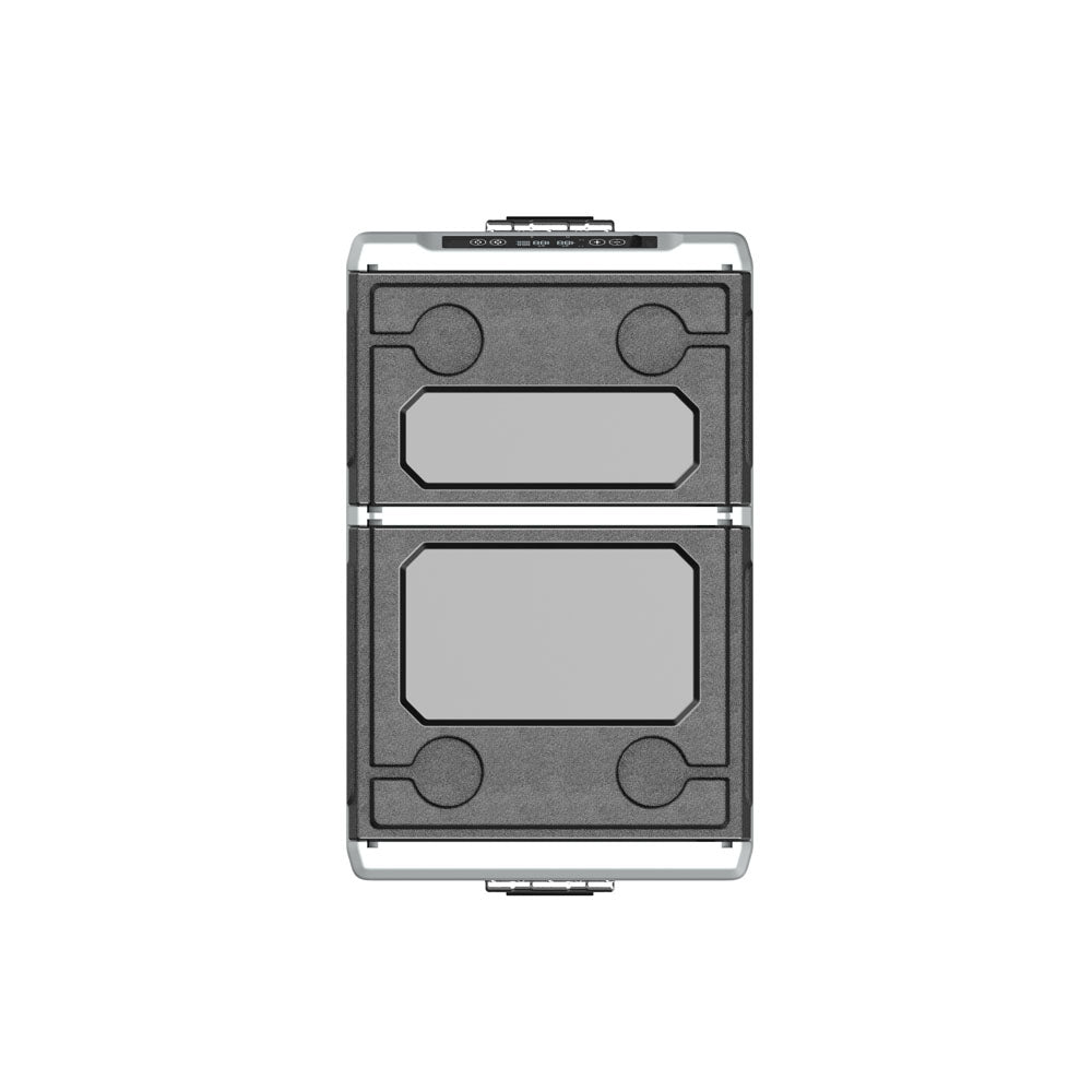 CRONY 45L GL45 Double door double temperature system Car Refrigerator without battery - Edragonmall.com