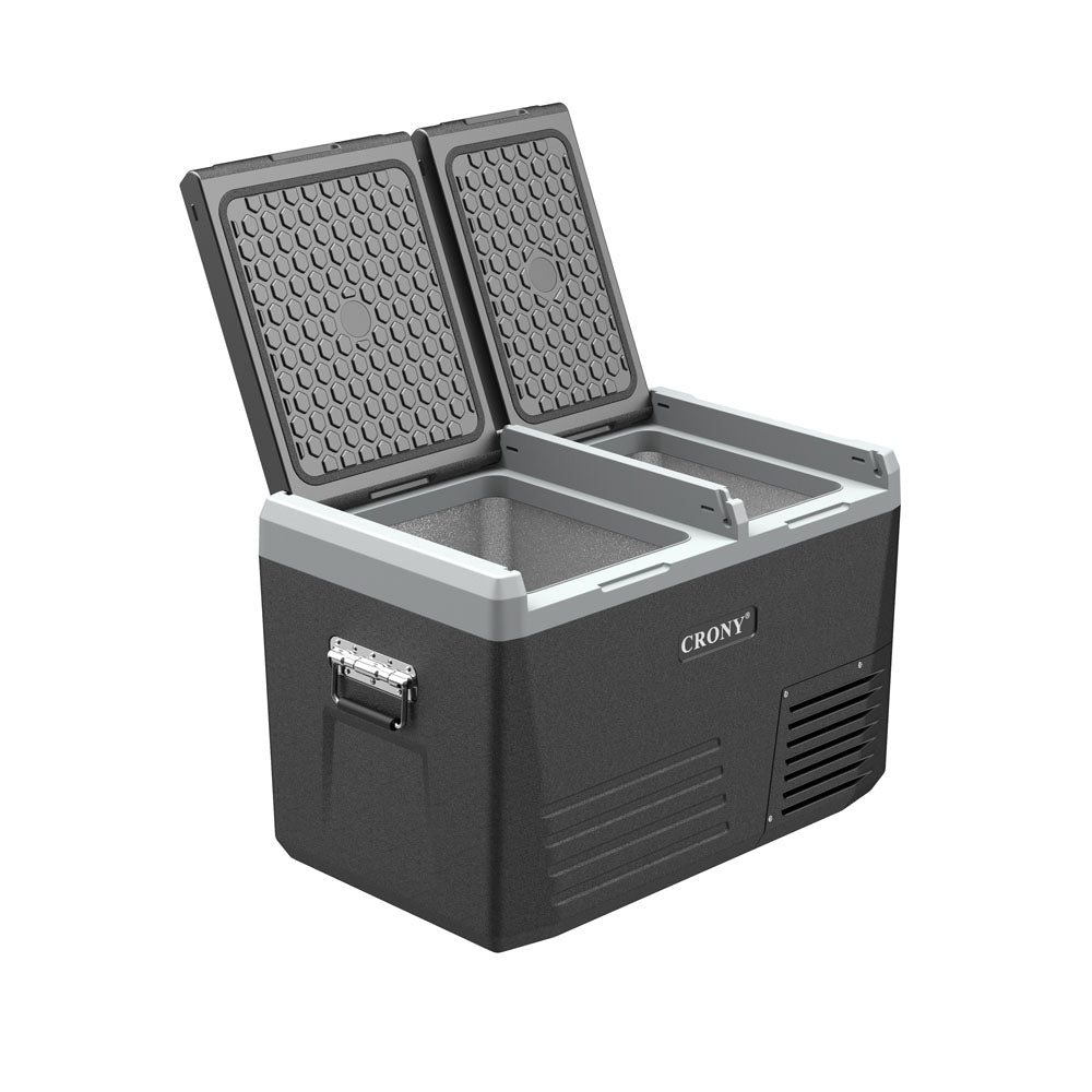 CRONY 45L GL45 Double door double temperature system Car Refrigerator without battery - Edragonmall.com