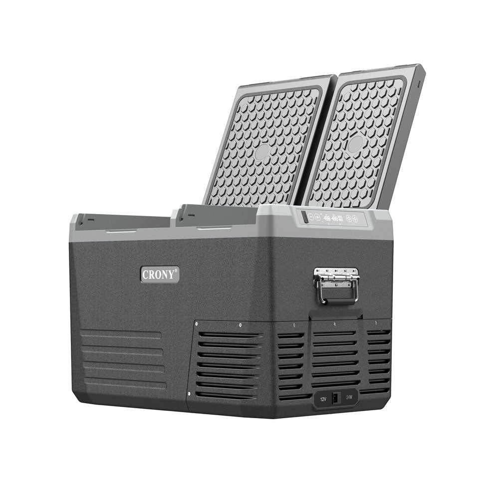 CRONY 45L GL45 Double door double temperature system Car Refrigerator without battery - Edragonmall.com