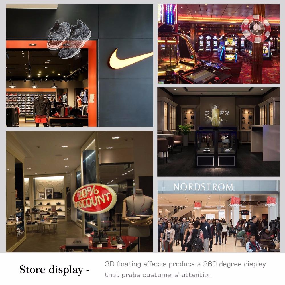 Crony 5D 50" holographic led fan AD Hologram Advertising Display With APP WIFI Adve ADrtising Display Holographic Imaging Naked Eye Fan - Edragonmall.com