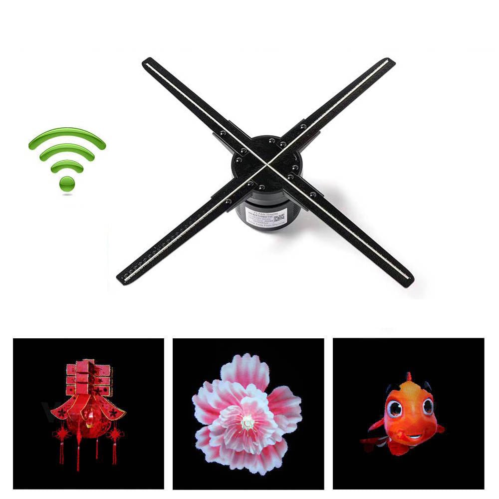 Crony 5D 50" holographic led fan AD Hologram Advertising Display With APP WIFI Adve ADrtising Display Holographic Imaging Naked Eye Fan - Edragonmall.com