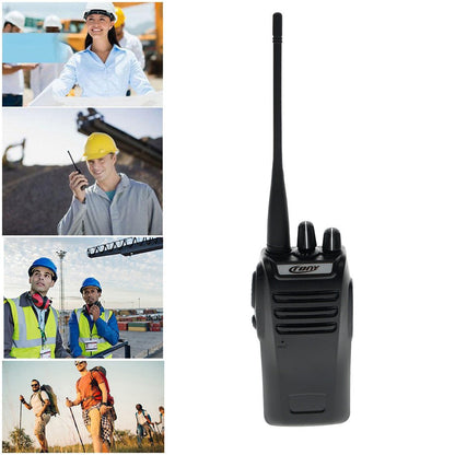 Crony 5W CY-810 Professional Walkie Talkies, Best Portable Handheld Civilian Two Way Radio Black - Edragonmall.com