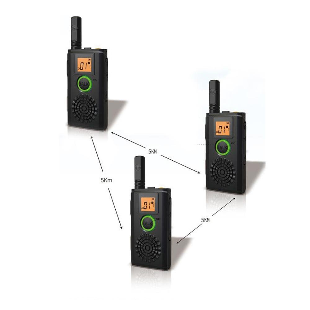 CRONY 5W CY-998 Walkie talkie T-368 Two Way Radio Professional FM- 1 pair in a cartoon - Edragonmall.com
