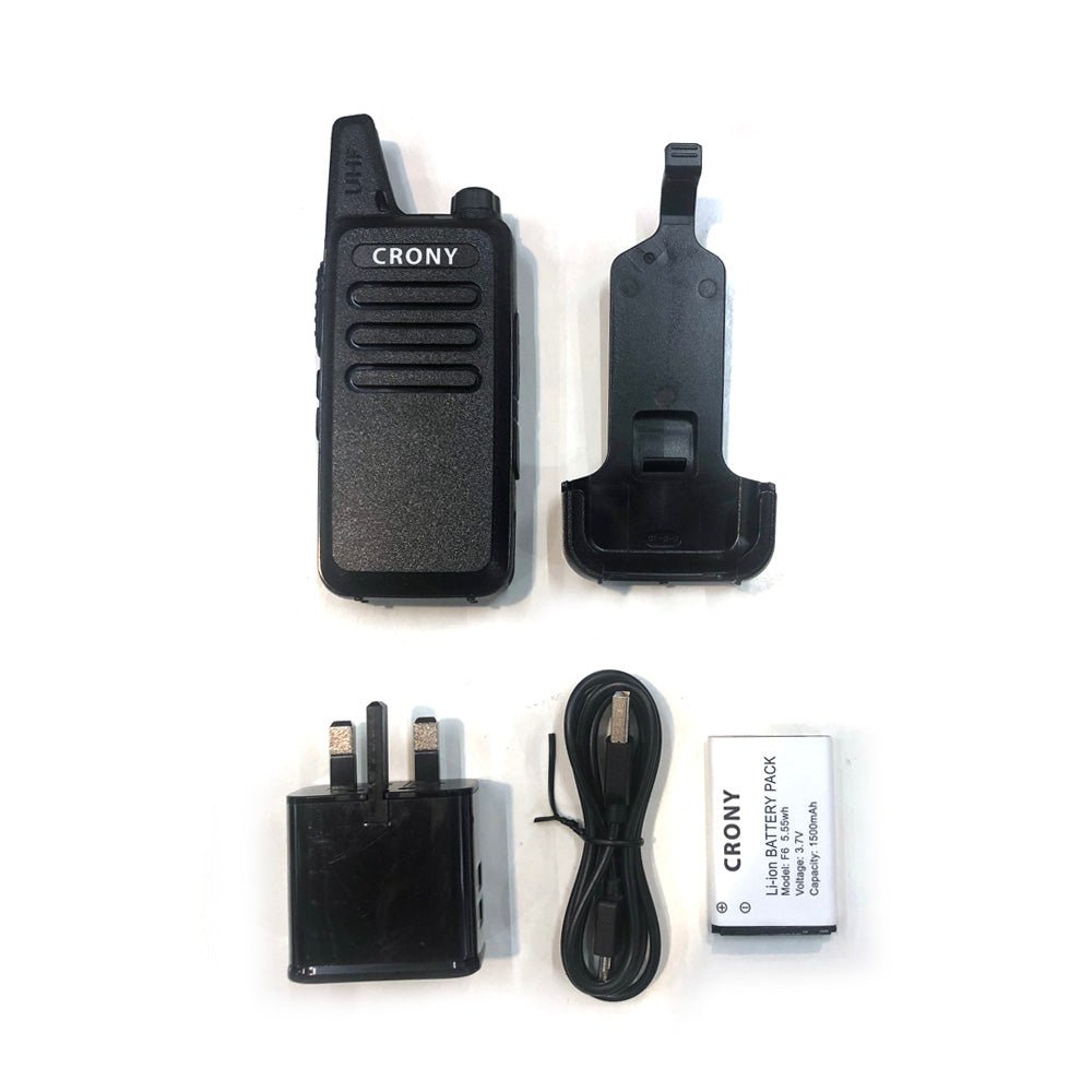 CRONY 5W F6smart walkie-talkie Walkie Talkie Professional FM Transceiver - Edragonmall.com