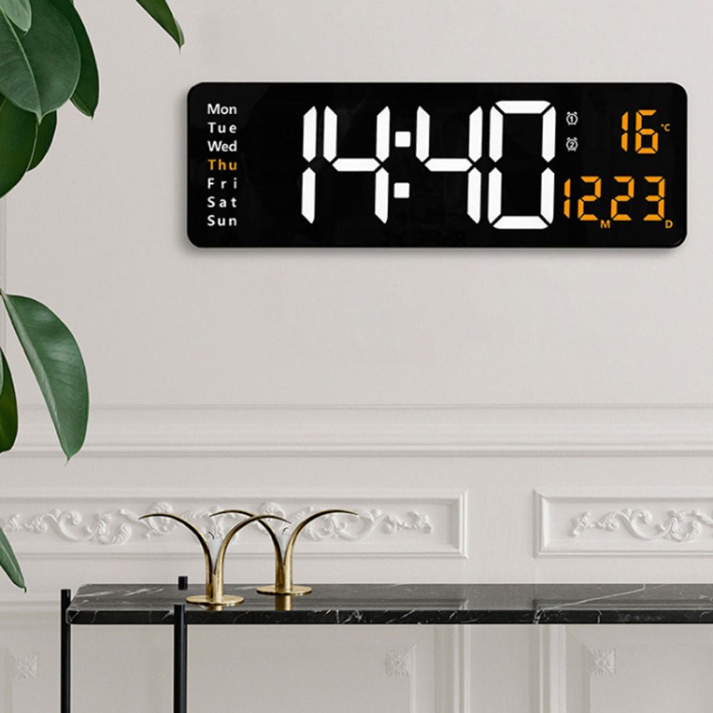 CRONY 6626 Electronic Clock Living Room Wall-Mounted Large Screen